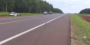 El alcotest realizado al automovilista arrojó resultados positivos.