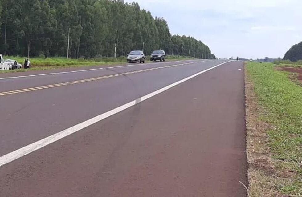 Falleció un motociclista en un accidente sobre la Ruta 12