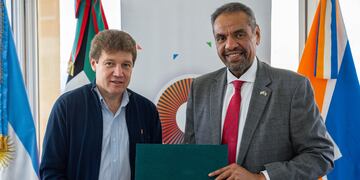 Melella recibió al Embajador de Kuwait