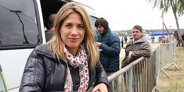 Rally Argentina: Alina Moine, belleza al micrófono. (Foto: LVI)