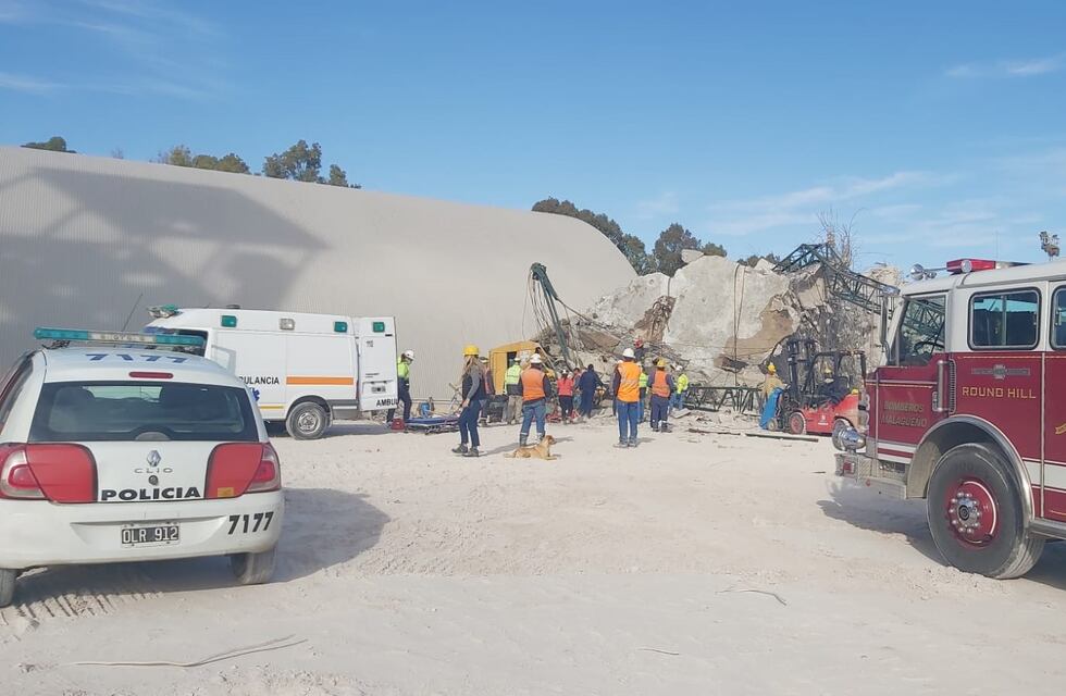 Tragedia en Yocsina: investigan las causas del desplome que acabó con la vida de un obrero
