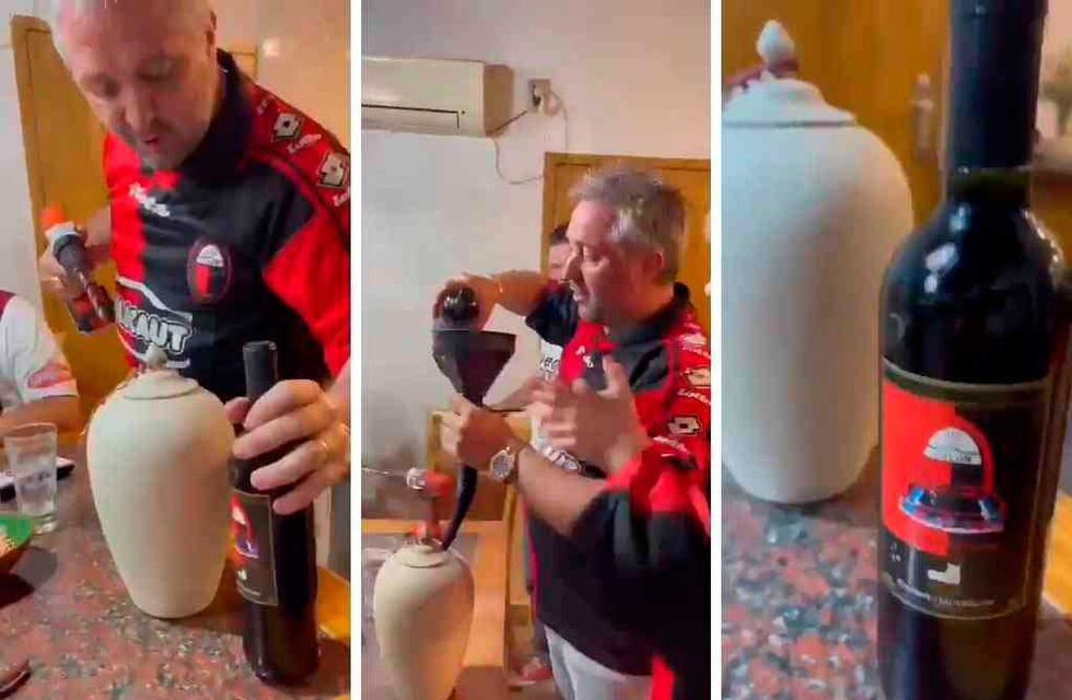 Hincha de Colón reveló cómo se viralizó el brindis con las cenizas de su abuelo