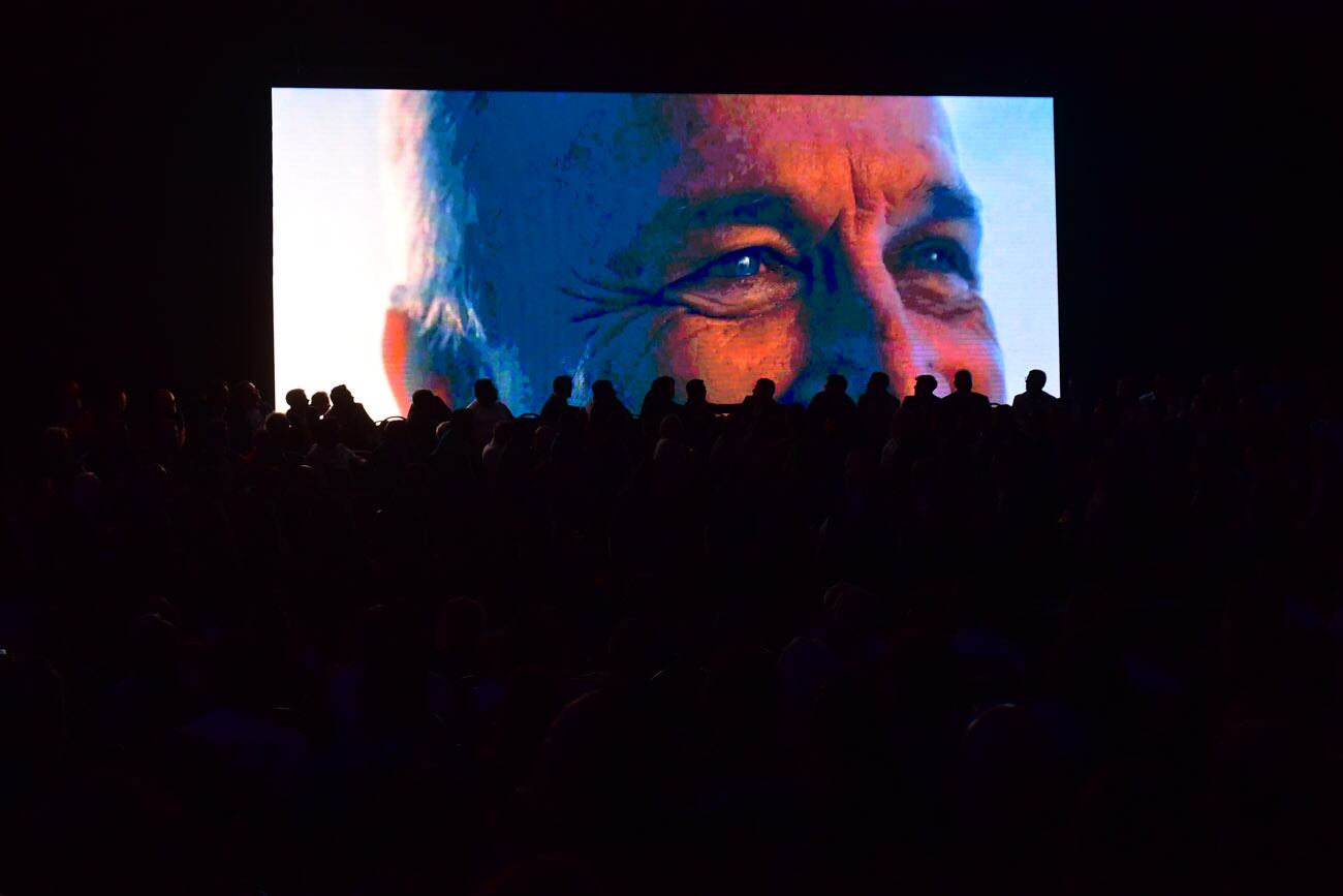 Andrés Fassi presentó su candidatura a la presidencia de Talleres.  (Nicolás Bravo / La Voz)