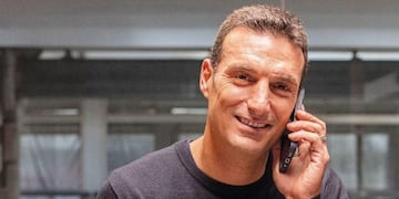La visita de Scaloni y el cuerpo técnico a Córdoba.