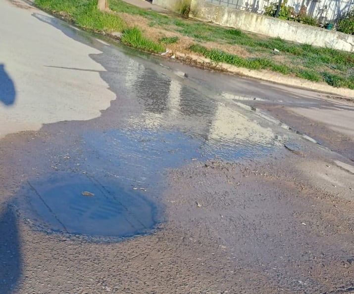 En su recorrida por el barrio Olimpo el Movimiento Vecinal denuncia falta de mantenimiento
