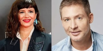 Adrián Suar y Griselda Siciliani.