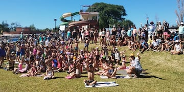 Multitudinaria participación de niños y adolescente en las Acciones de Verano de Colón