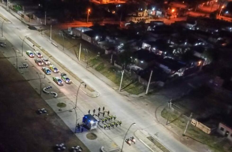 Megaoperativo de seguridad en la Capital tucumana