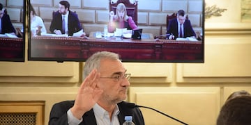 El senador por el departamento Castellanos, Alcides Calvo