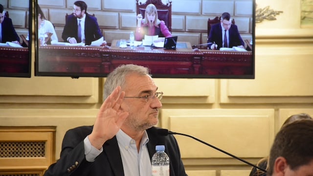 El senador por el departamento Castellanos, Alcides Calvo