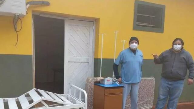 El Hospital local de Puerto Libertad recibió donación de la Municipalidad. Foto: Miguel Garcete