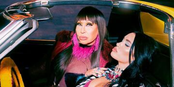 Lali Espósito y Moria Casán