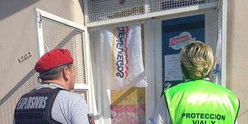 Controles de pirotenica en Rafaela