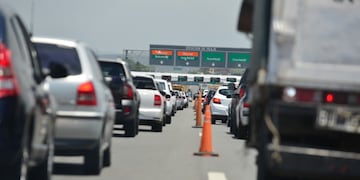 Aumento de peajes en la Ciudad de Buenos Aires. (foto: José Hernández)