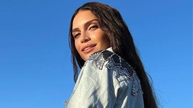 Zaira Nara enamoró a los usuarios con su brillante look de noche. Foto: Instagram.