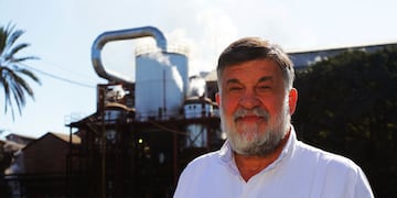 Presidente dela Unión Industrial de Tucumán, Jorge Rocchia Ferro