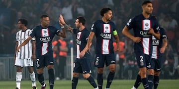 Asistencia del astro en Champions.