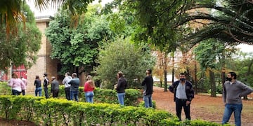 Gran participación durante los comicios en la localidad de Oberá