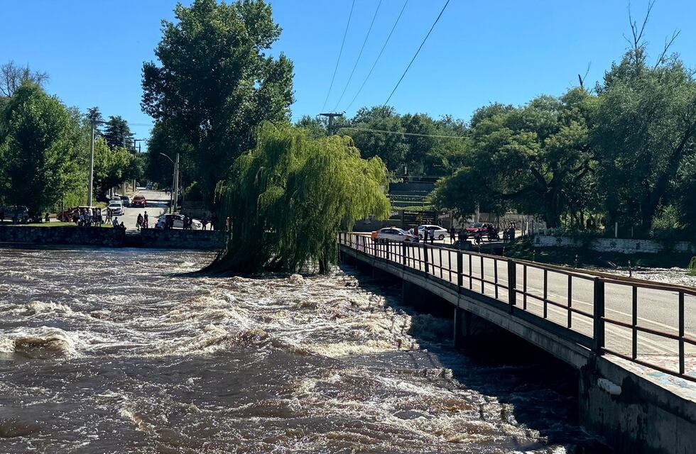 En imágenes: Córdoba registró fuertes crecidas de sus ríos serranos