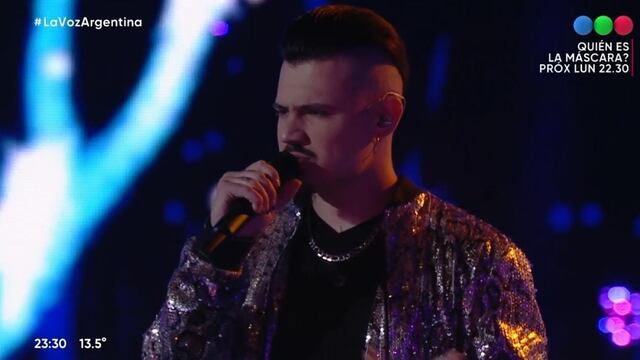 Francisco Escudero pasó a la próxima etapa de La Voz Argentina y sigue representando a Mendoza.