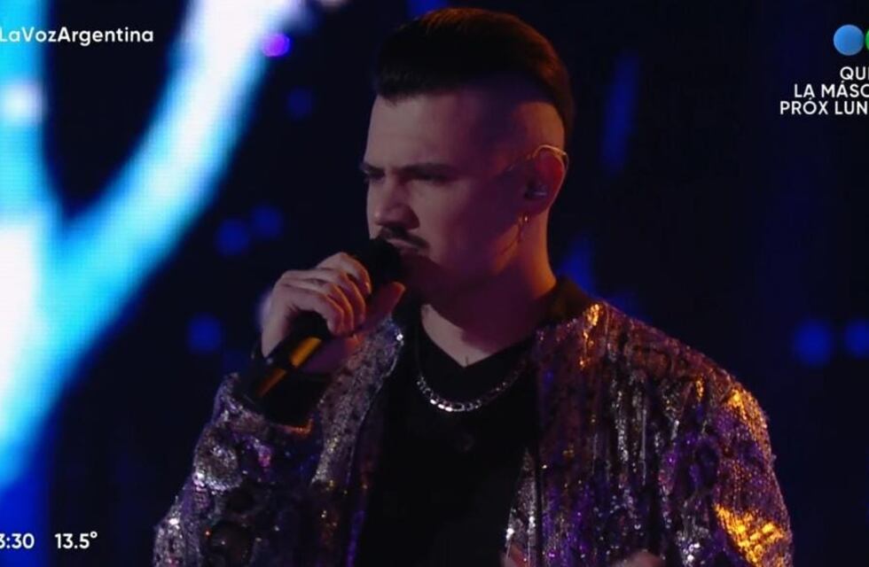 Francisco Escudero pasó a los cuartos de final de La Voz Argentina