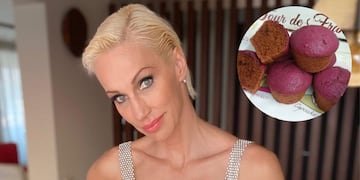 Ingrid Grudke enseñó a hacer cupcakes de remolacha