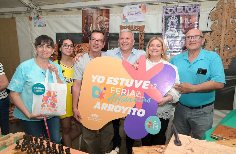 Con gran afluencia de público, pasó la XXXII Edición de la Feria Nacional de Artesanías en Arroyito