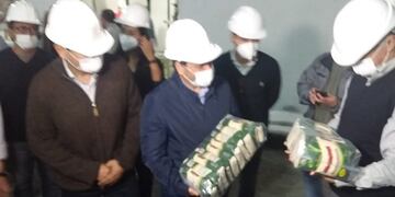 Debido al inicio de la zafra, el Gobernador de Misiones recorrió el Ingenio de San Javier.