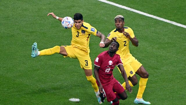 Piero Hincapié, ex defensor de Talleres, fue decisivo para Ecuador en el partido ante Jamaica por Copa América. Foto de Archivo (AP)