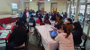 El segundo Taller de Formación “Uso de ADM” -Aulas Digitales Móviles- dictado en San Salvador de Jujuy tuvo una matrícula de 140 docentes de los niveles Inicial y Primario interesados.