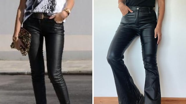 Cómo reciclar un pantalón de ecocuero: el truco para transformarlo en una nueva prenda de vestir