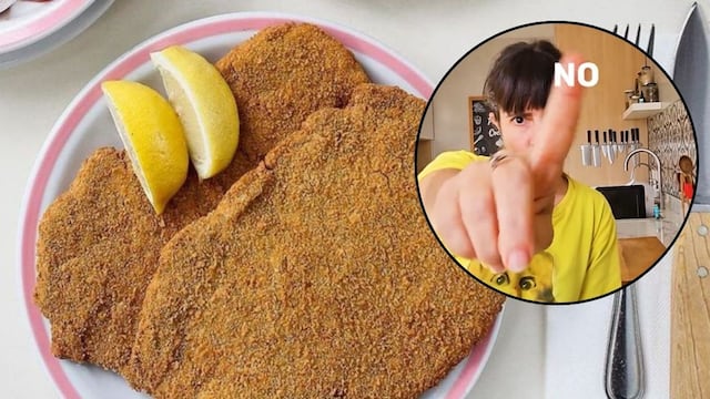Los 5 "no" de Paulina Cocina para hacer milanesas.