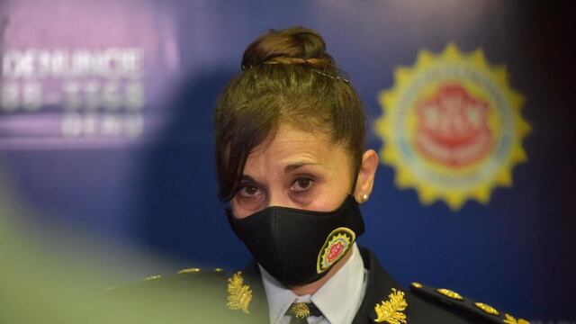 Jefa de la Policía de Córdoba, Liliana Zárate Belletti.