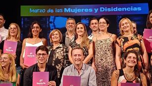 Rafaela se sumó al "Marzo de las Mujeres y Disidencias"