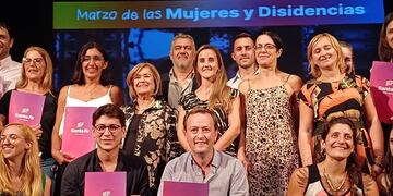 Rafaela se sumó al "Marzo de las Mujeres y Disidencias"