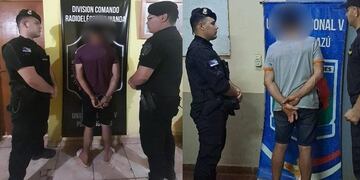 Wanda: detienen a dos individuos y secuestran armas en su poder.