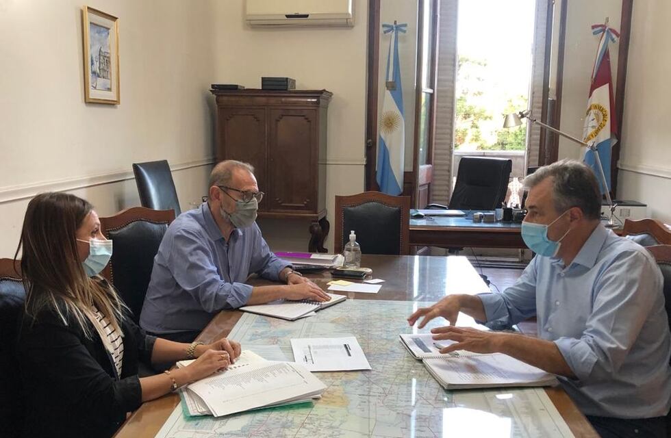 Castellano y Corach charlaron sobre el acueducto, Canal Sur y el Plan Incluir