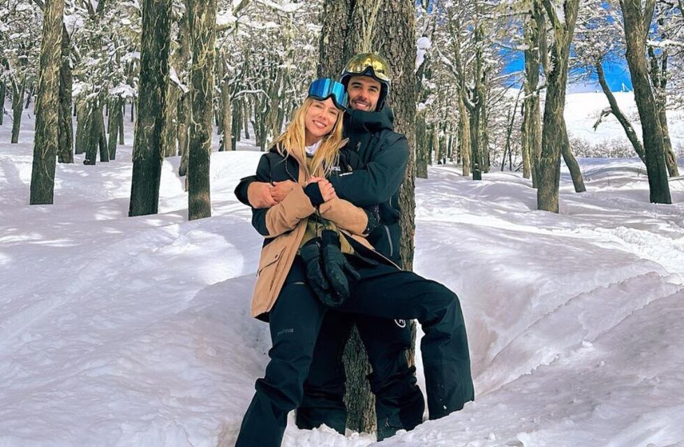 Romántico viaje entre la nieve: Nicole Neumann y Manu Urcera ensayaron su boda en San Martín de los Andes