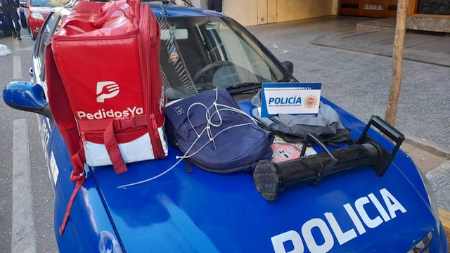 Lo secuestrado por la Policía de Córdoba.