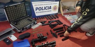 Los elementos secuestrados tras el procedimiento.