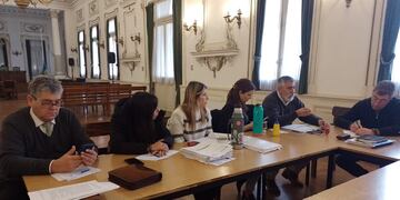 Juan Apolonio estuvo presente en la Comisión de Obras Públicas y Seguridad