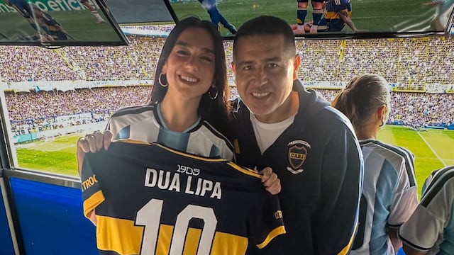 La reacción de Dua Lipa tras vivir el superclásico de Boca y River desde la Bombonera: “La gente...”