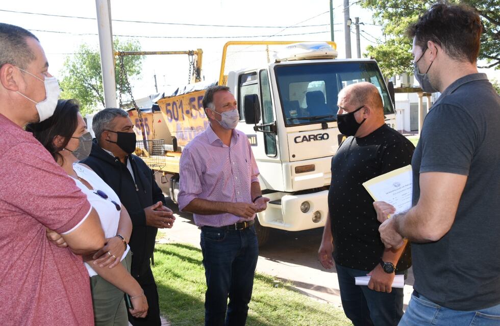 Entregaron obleas a los transportes de residuos habilitados