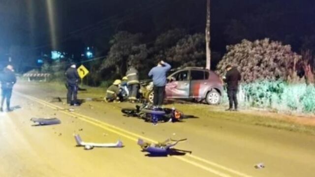 Atropellan y dejan herido de gravedad a un efectivo policial en Alem.