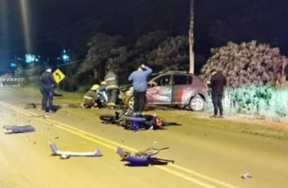 Atropellan y dejan herido de gravedad a un efectivo policial en Alem