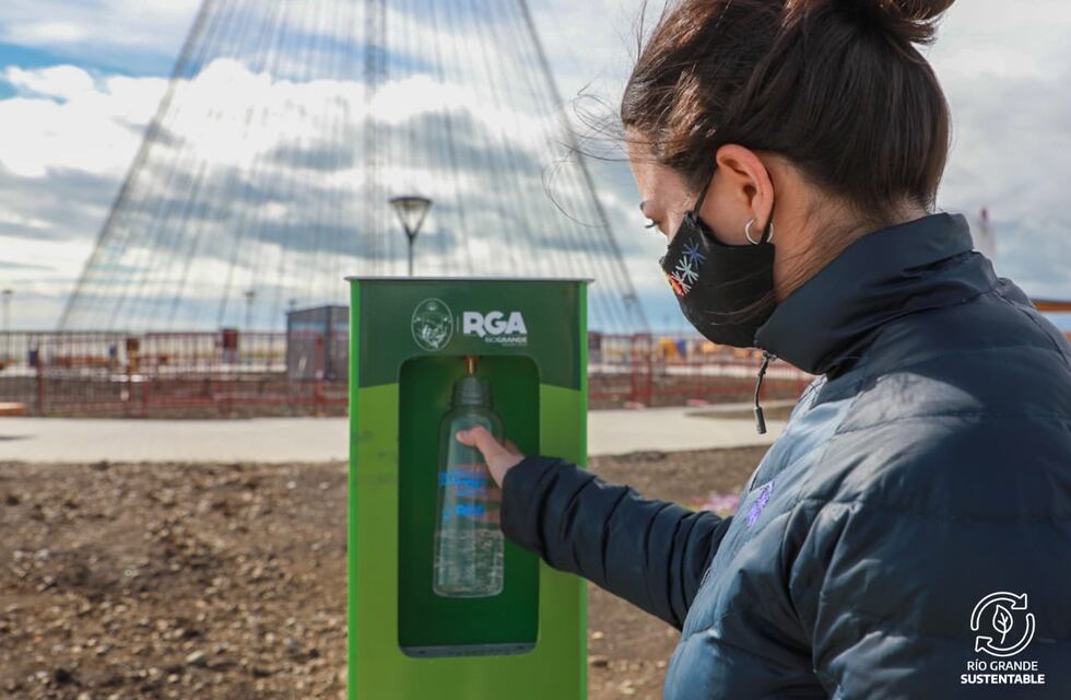 Río Grande: El Parque de los Cien Años cuenta con dispenser de agua potable