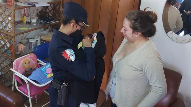 Encontraron a un bebé recién nacido en barrio Villa Martínez (Sebastián Díaz)