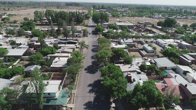 Ciudad de San Rafael desde el aire