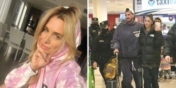 Camila Homs picante en medio del regreso de Tini y Rodrigo de Paul al país.