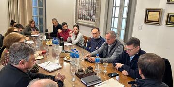Reunión entre la Sociedad Rural de Rafaela y el Concejo Municipal de Rafaela